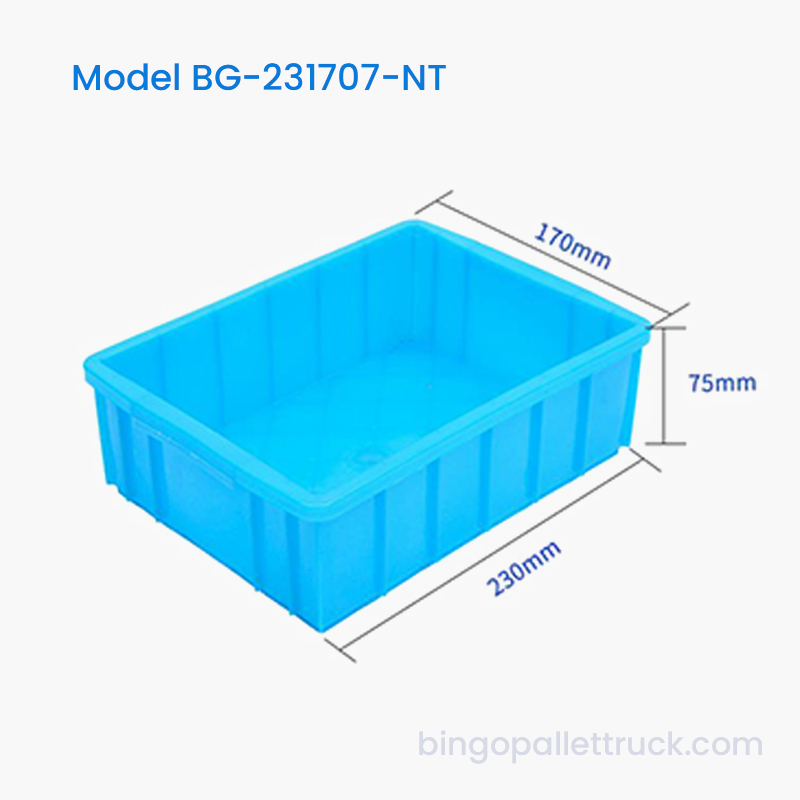جعبه پلاستیکی تودرتو 2 لیتری HDPE برای قطعات ماشین های کوچک