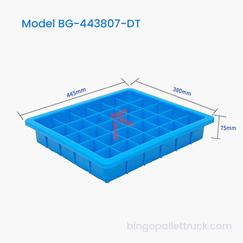 جعبه پلاستیکی قابل تقسیم 30 محفظه برای اتصال دهنده ها و قطعات صنعتی