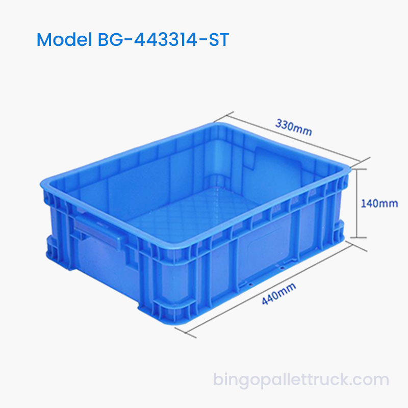 سطل ذخیره سازی 15 لیتری پلاستیکی انباشته شده برای توت باکس HDPE