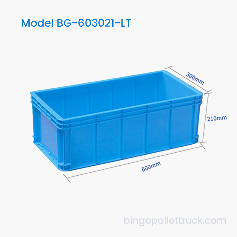 جعبه پلاستیکی لجستیک 31 لیتری HDPE برای مرتب سازی انبار