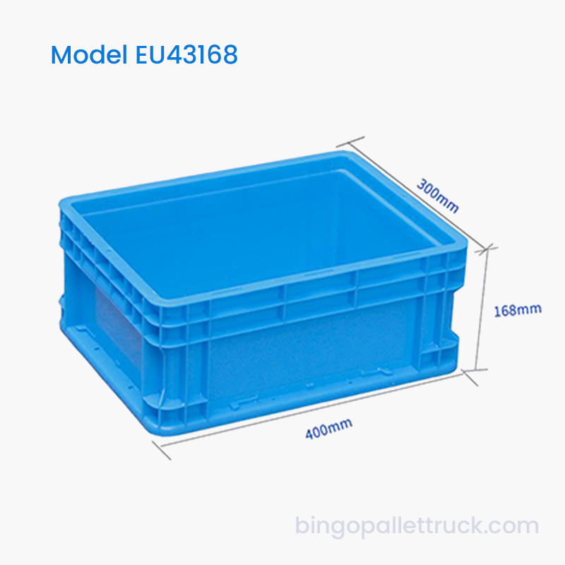 سطل ذخیره سازی صنعتی 16 لیتری EU Plastic Tote Box HDPE