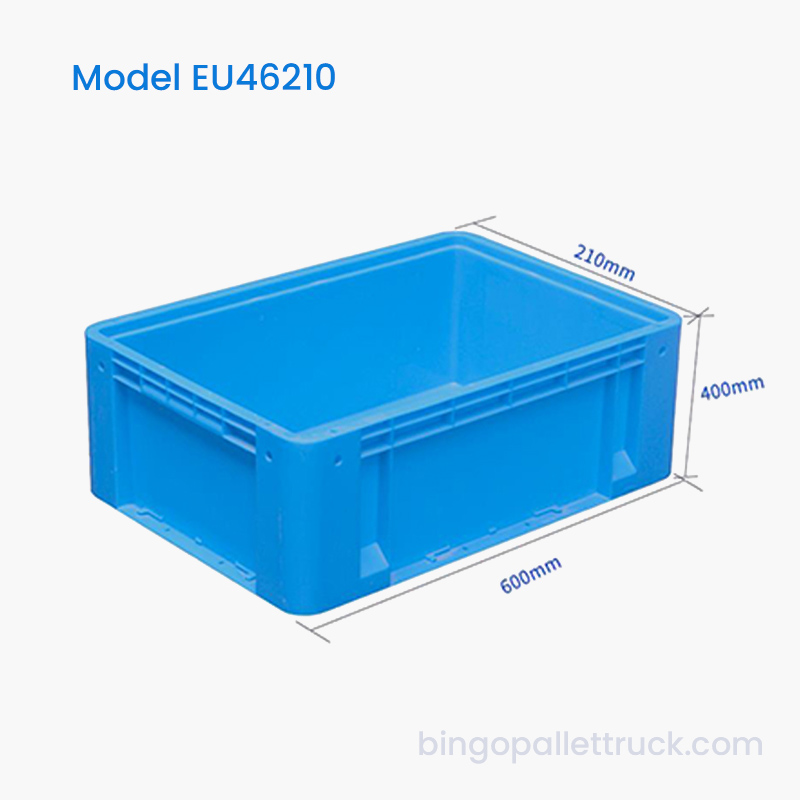 کانتینر 43L HDPE EU پلاستیکی برای استفاده در داخل ساختمان