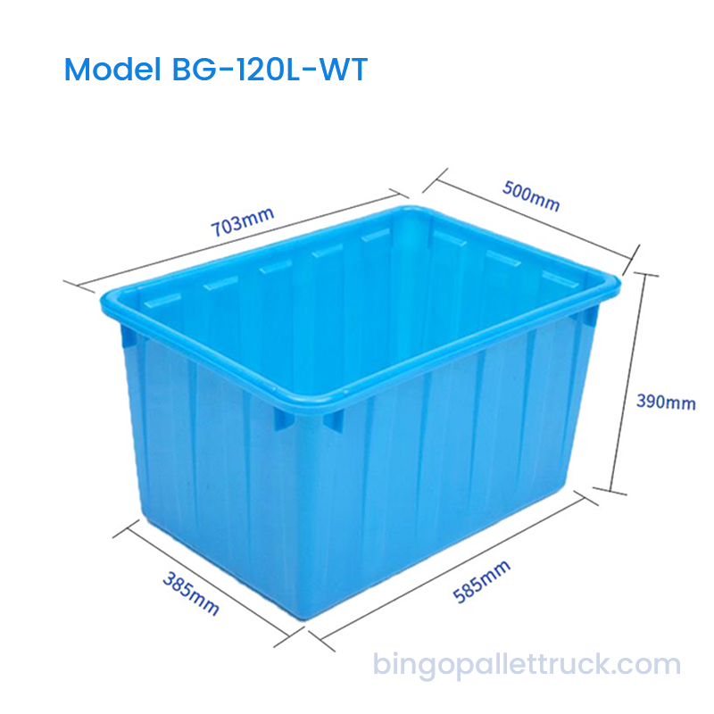 مخزن 120 لیتری تامین فله HDPE برای ذخیره آب و غذا