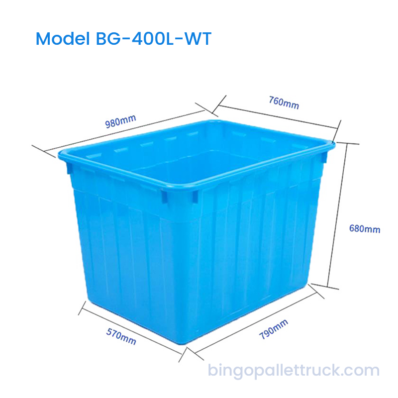 مخزن آب 400 لیتری سنگین HDPE برای لجستیک و ذخیره سازی