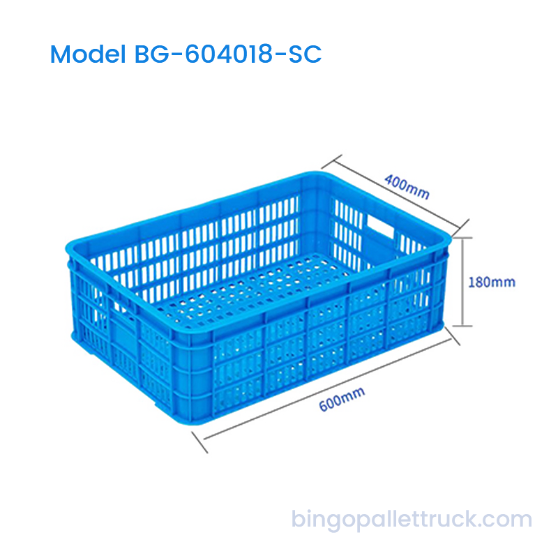 جعبه پلاستیکی قابل انباشته شدن 37 لیتر HDPE با استحکام بالا برای عمر طولانی