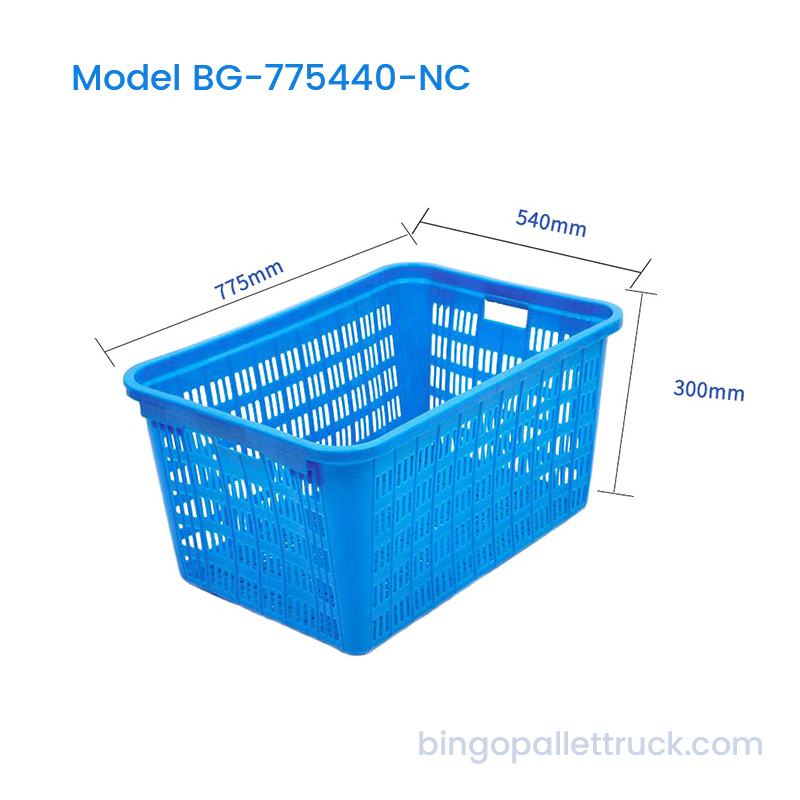 سبد تولید جعبه پلاستیکی تودرتو 144 لیتری HDPE برای میوه های سوپرمارکتی