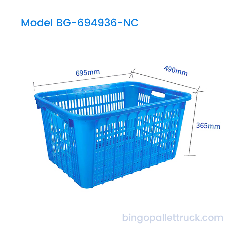 جعبه پلاستیکی بادوام 101 لیتری برای میوه ها و سبزیجات